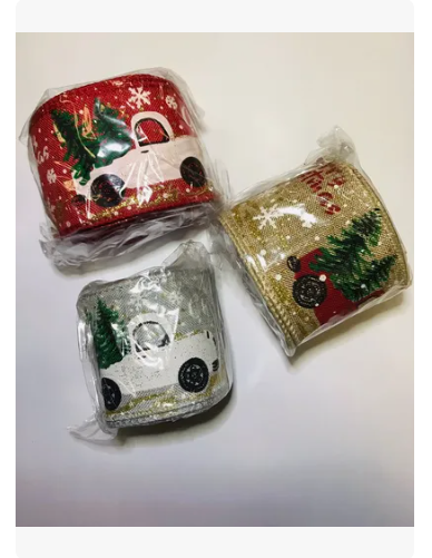 Liston Navideño Decorativo 3 Piezas De 5m