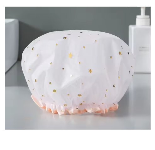 Paquete De 3 Gorros Ducha Impermeable Malla De Doble Capa