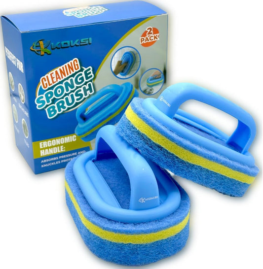 Cepillo De Limpieza Multiuso, Pack 2 Color Azul