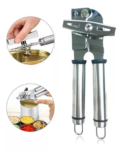 Abridor de latas tipo mariposa.