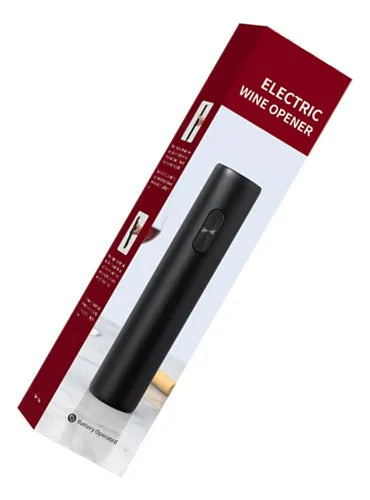 Abridor botellas de vino eléctrico, destapa corchos.