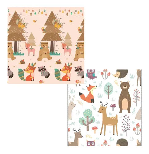 Alfombra antigolpes para bebés grande.