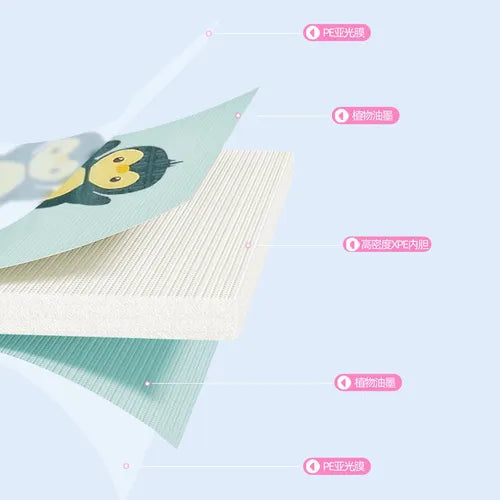 Alfombra antigolpes para bebés pequeña.