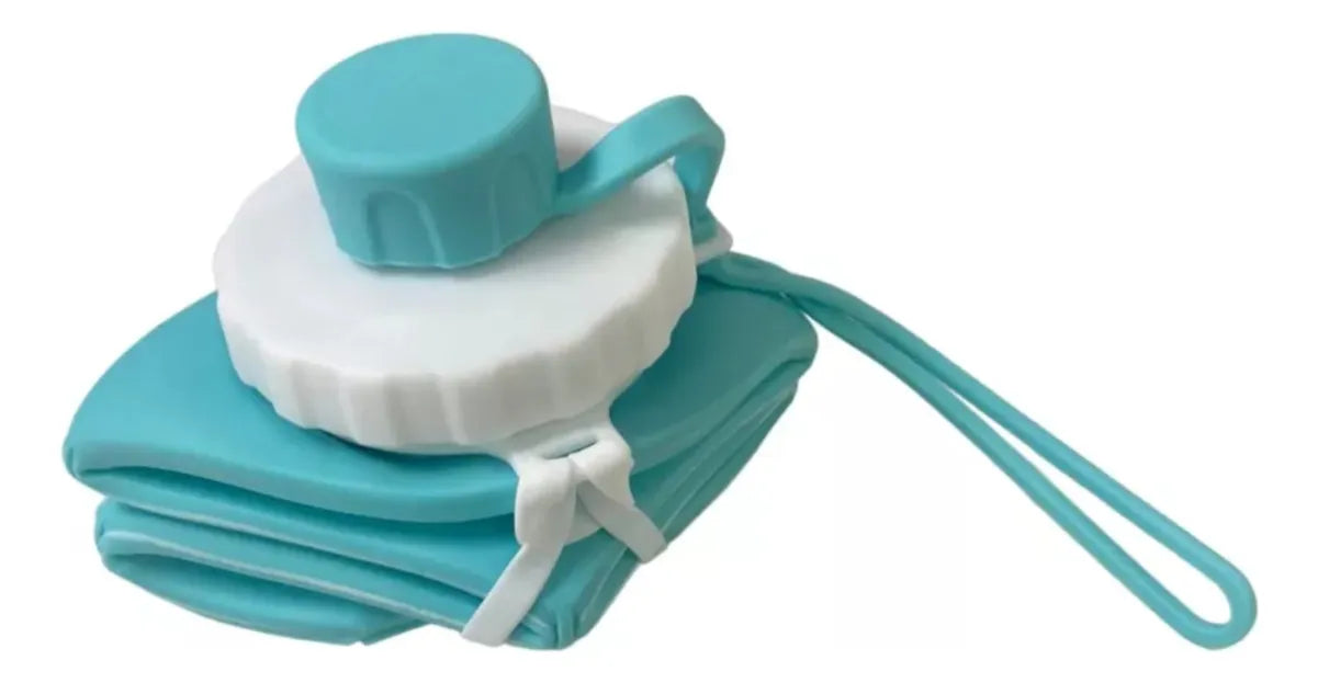 Botella de silicona compacta 600ml.