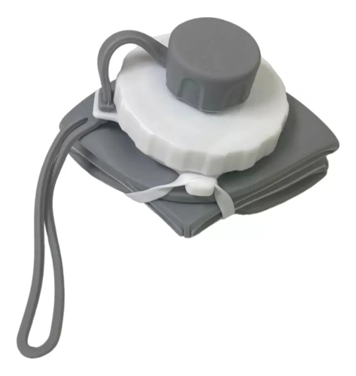 Botella de silicona compacta 600ml.