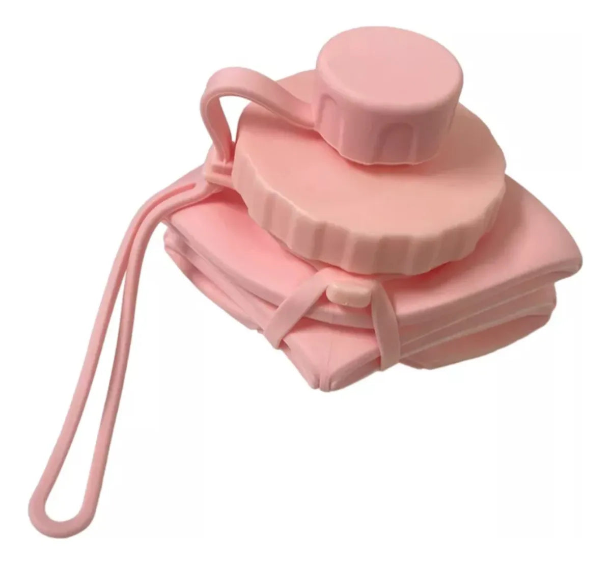 Botella de silicona compacta 600ml.