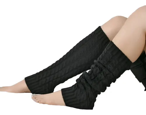 Calentador de piernas de dos pack.