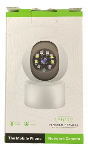 Cámara de vigilancia wifi hd móvil visión nocturna remota.