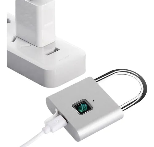 Candado de huella digital inteligente.