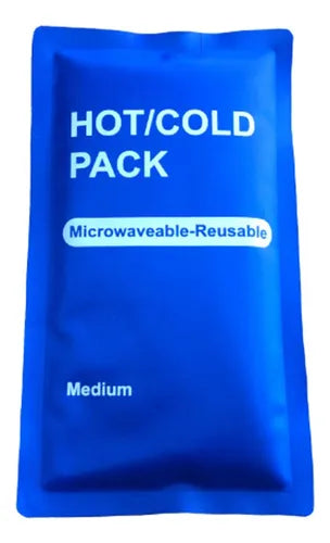 Compresa gel térmico reutilizable genérica frío/calor 1u.