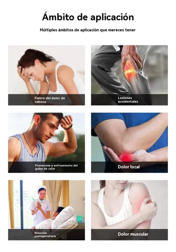 Compresa gel térmico reutilizable genérica frío/calor 1u.