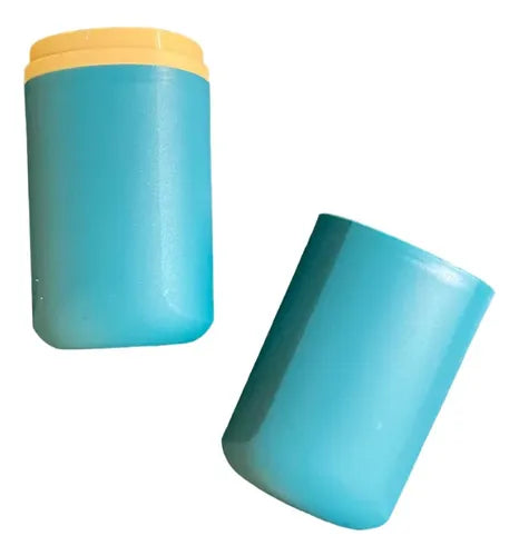 Caja de almacenamiento para cepillos de dientes.