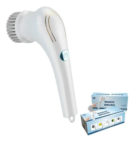 Cepillo de limpieza eléctrico para cocina, baño y hogar.
