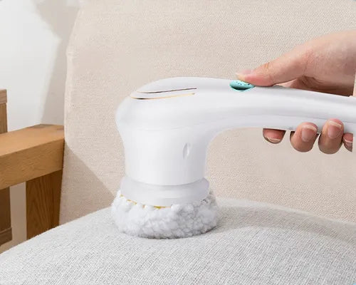 Cepillo de limpieza eléctrico para cocina, baño y hogar.