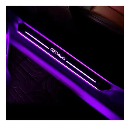 Cubre zócalos led para auto - multi marcas.