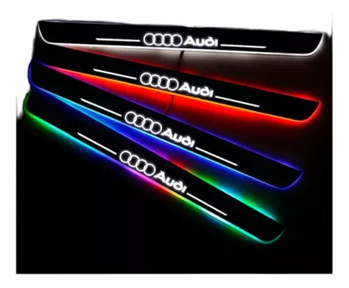 Cubre zócalos led para auto - multi marcas.