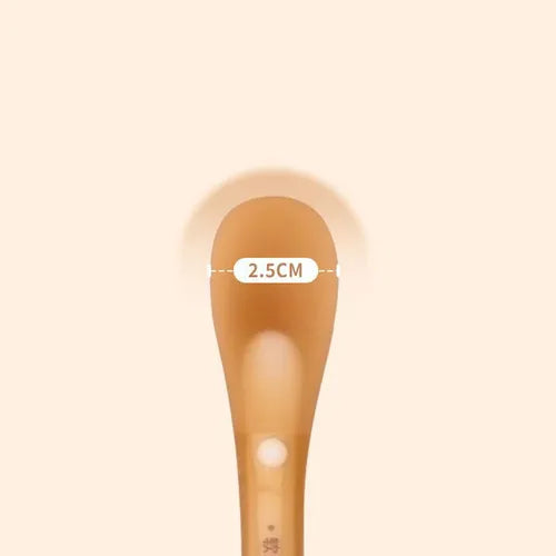 Set de cuchara de silicona para bebés.