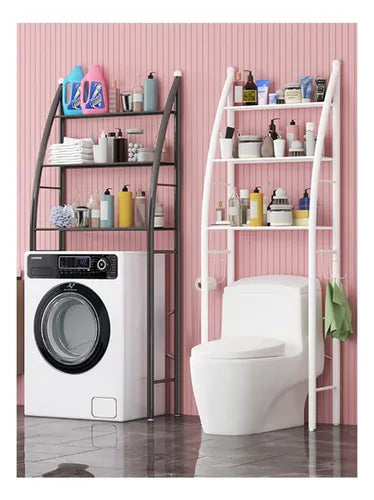 Estante portátil mueble organizador baño 3 niveles repisa.