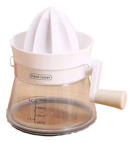 Exprimidor manual multifuncional separación de jugo.
