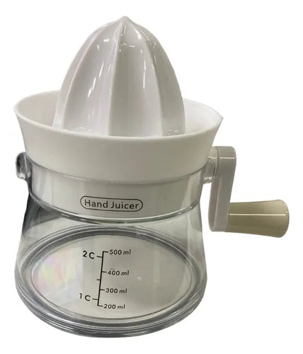 Exprimidor manual multifuncional separación de jugo.
