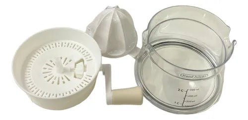 Exprimidor manual multifuncional separación de jugo.