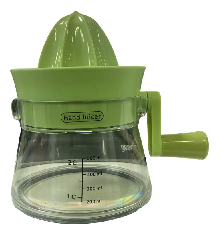 Exprimidor manual multifuncional separación de jugo.