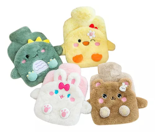 Guatero con diseño de animales.