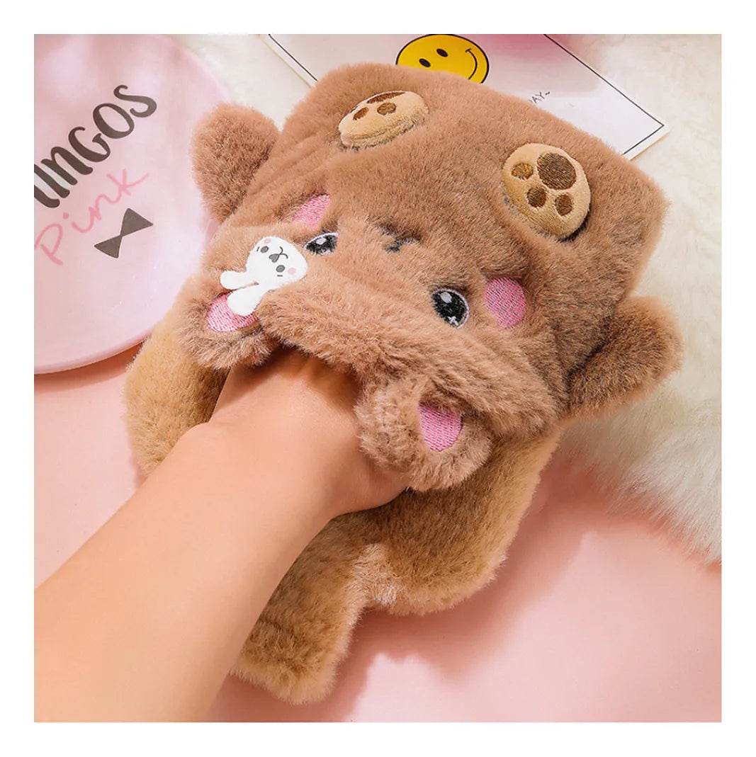 Guatero con diseño de animales.