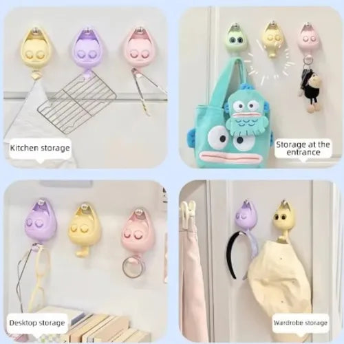 Gancho colgador diseño de gato.
