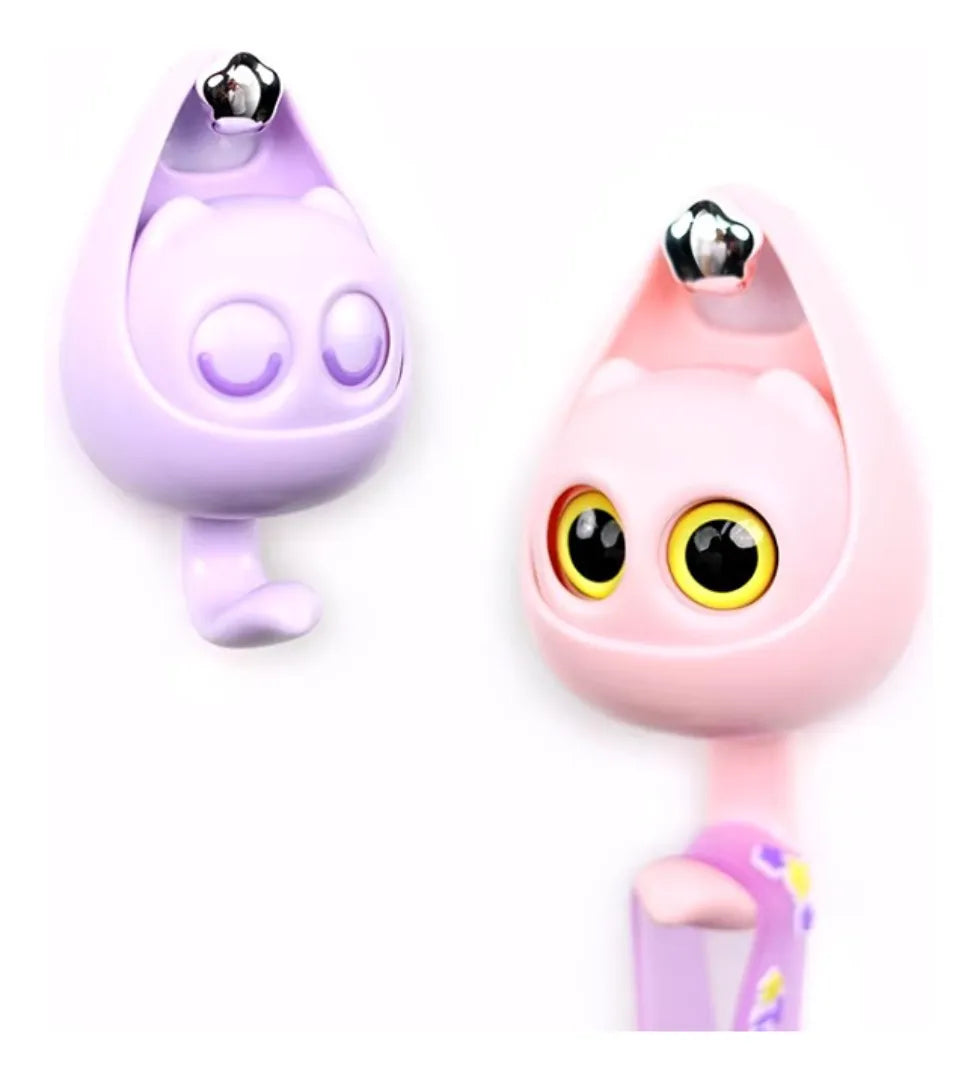 Gancho colgador diseño de gato.