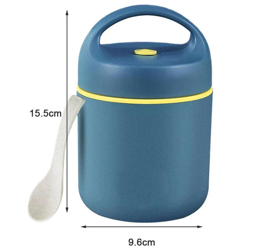 🥣 Termo Portátil para Comida 510ml | Acero Inoxidable SUS304 | Incluye Cuchara 🍴