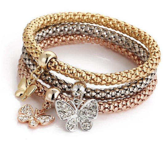✨ Pulsera de Mujer con Diseño de Mariposa | Elegante y Brillante 🌟