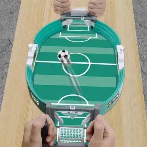 Juego de mesa futbol portátil.