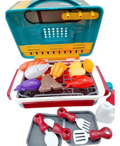 Juego de 32 piezas de barbacoa para niños