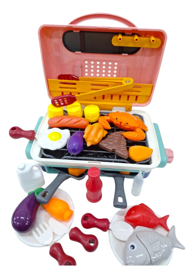 Juego de 32 piezas de barbacoa para niños