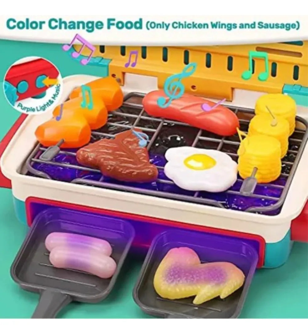 Juego de 32 piezas de barbacoa para niños