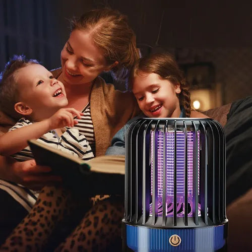 Lampara repelente mata mosquitos e insectos.