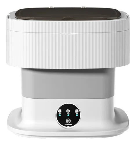 Lavadora plegable portátil.