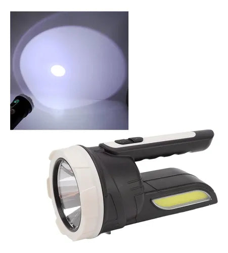 Linterna led 20w recargable.