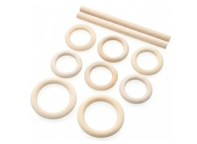 Kit Macrame + Cordón Algodón Peinado 3mm 100 Metros