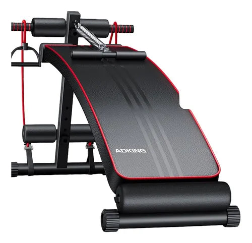 Tabla de músculos abdominales para ejercicio.