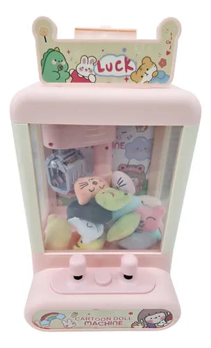 Mini-máquina juego de garra para niños.