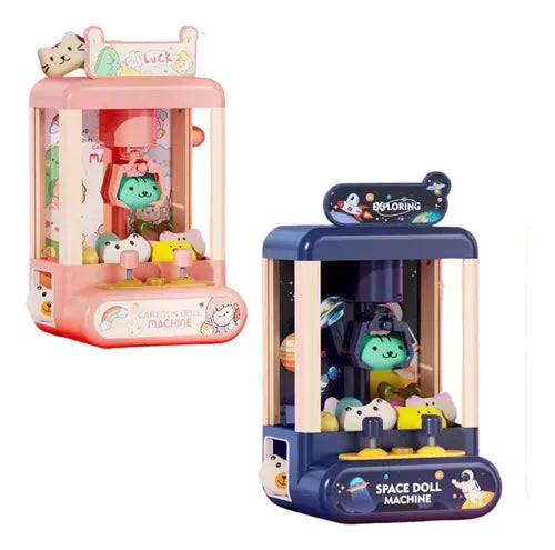 Mini-máquina juego de garra para niños.
