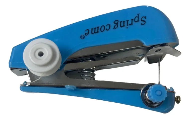 Mini-maquina de coser portátil manual.