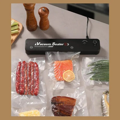 Máquina de sellado al vacío pequeña.