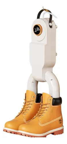 Secador eléctrico 150w para zapatillas color blanco.