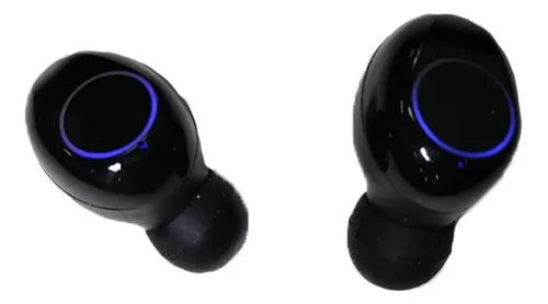 Auriculares inalámbricos bluetooth con luz led.