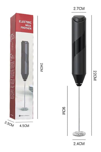 Batidora espumante recargable portátil.