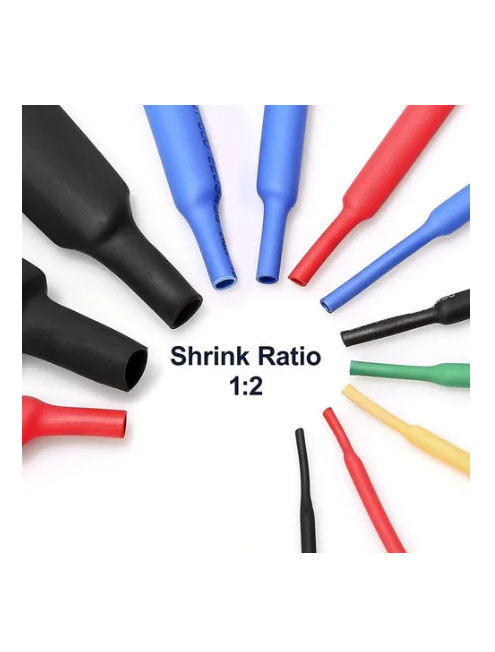 530 Tubos Termoretráctil Aislante Unión Cable Eléctrico