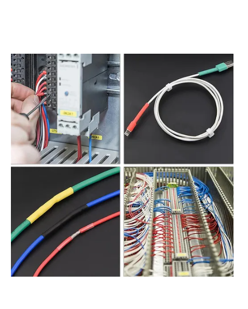 530 Tubos Termoretráctil Aislante Unión Cable Eléctrico